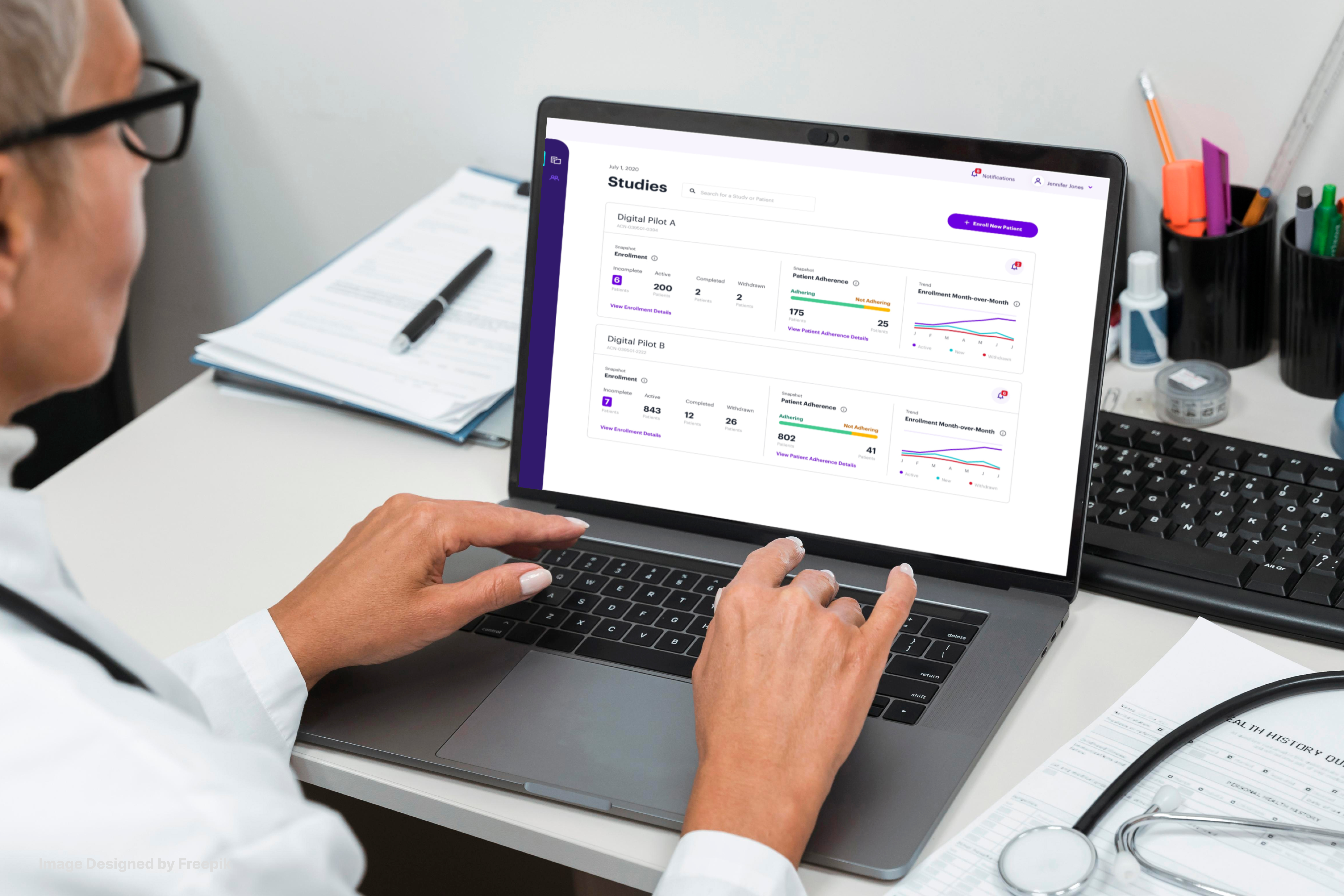 Clinical trial application